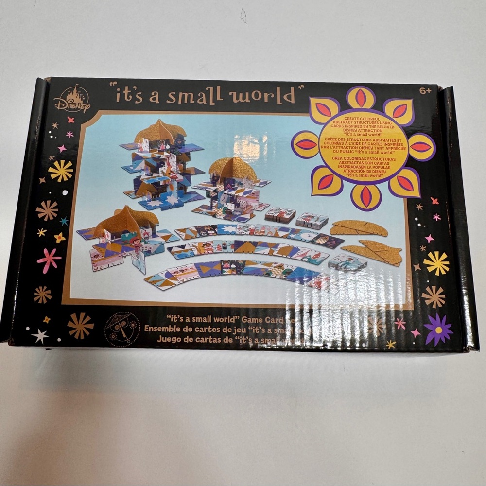 Disney Parks "it's a small world" Game Card Set - New in Box